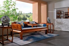 三屏風(fēng)獨(dú)板圍子羅漢床